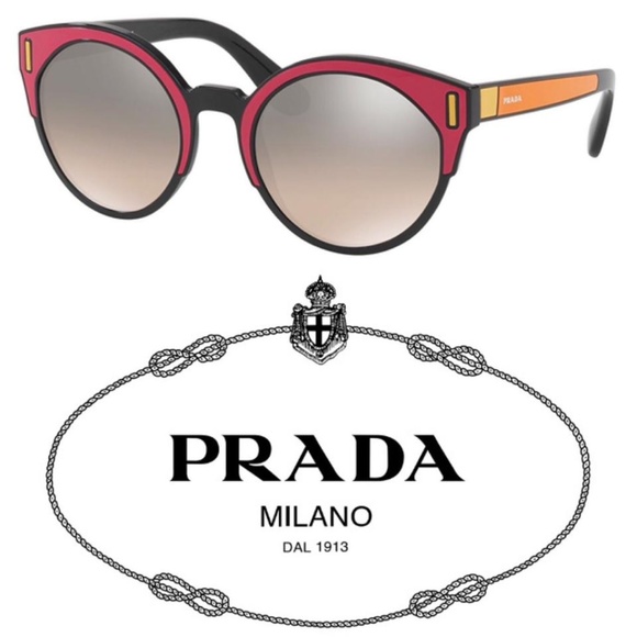 prada colorblock sunglasses